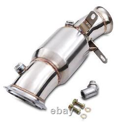 200CPI SPORTS CAT EXHAUST DOWNPIPE PIPE FOR BMW 1 SERIES F20 F21 M135i N55 12-16