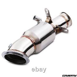 200CPI SPORTS CAT EXHAUST DOWNPIPE PIPE FOR BMW 1 SERIES F20 F21 M135i N55 12-16