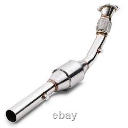 200 CELL CPI SPORTS CAT STAINLESS EXHAUST DOWNPIPE FOR VW GOLF MK4 20V GTi 1.8T