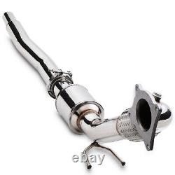 200 Cell Cpi Sports Cat Stainless Exhaust Downpipe For Seat Leon 2.0 Tfsi Bwa