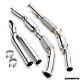 200 Cell Cpi Sports Cat Stainless Exhaust Downpipe For Vw Golf Mk5 3.2 R32