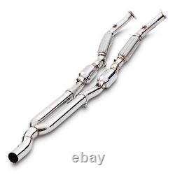 200 Cell Cpi Sports Cat Stainless Exhaust Downpipe For Vw Golf Mk5 3.2 R32