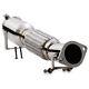 200cpi 3 SPORTS CAT STAINLESS EXHAUST FLEXI DOWNPIPE FOR FORD FOCUS ST 250 ST3
