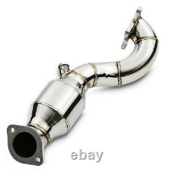 200cpi SPORTS CAT STAINLESS EXHAUST DOWNPIPE FOR VW GOLF MK5 MK6 1.4 TSI 125bhp
