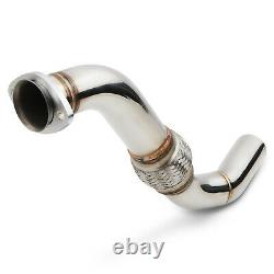 2.25 STAINLESS EXHAUST DE CAT BYPASS DECAT DOWNPIPE FOR BMW 3 SERIES E46 330d