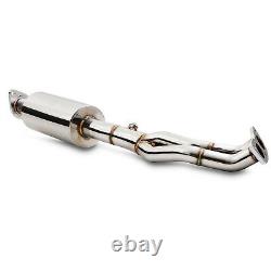 2.25 Stainless De Cat Decat Silenced Exhaust Downpipe For Mazda Mx5 Mk2.5 01-05