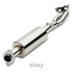 2.25 Stainless De Cat Decat Silenced Exhaust Downpipe For Mazda Mx5 Mk2.5 01-05
