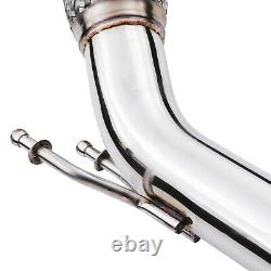 2.5 Stainless Exhaust De Cat Decat Downpipe For Audi A3 8v 1.8 Tfsi Fwd 180ps