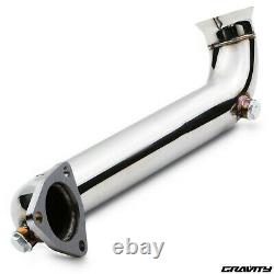 2.5 Stainless Exhaust De Cat Decat Downpipe For Bmw Mini R56 R60 Cooper S Turbo