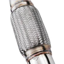 2.5 Stainless Exhaust De Cat Decat Downpipe For Seat Leon 2.0 Tfsi Cupra 14-17