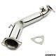 2.5 Stainless Exhaust Decat De Cat Downpipe For Honda CIVIC Fn2 Type-r 06-11
