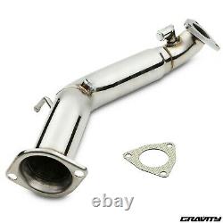 2.5 Stainless Exhaust Decat De Cat Downpipe For Honda CIVIC Fn2 Type-r 06-11