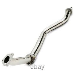 2.5 Stainless Exhaust Decat De Cat Downpipe For Toyota Supra Mk4 Jz Jza80 Turbo