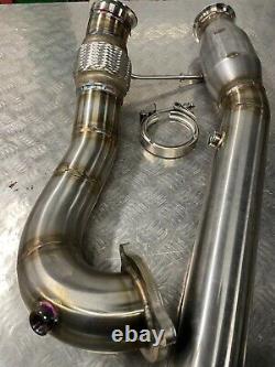 3 200Cell Sports Cat Downpipe Audi TT MK1 225BHP Quattro Stainless Exhaust