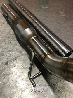 3 200Cell Sports Cat Downpipe VW Golf GTI MK5 & MK6 Stainless Steel Exhaust
