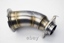 3.5 Exhaust Stainless De Cat Down Pipe For Toyota Yaris Gr 1.6 Turbo 2020+