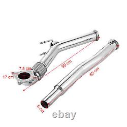 3 Inch Exhaust De Cat Decat Downpipe For Vw Golf Scirocco Mk5 Mk6 2.0 Gti Euro 5