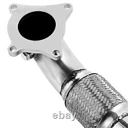 3 Inch Exhaust De Cat Decat Downpipe For Vw Golf Scirocco Mk5 Mk6 2.0 Gti Euro 5