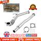 3 STAINLESS EXHAUST DECAT DE CAT PIPE DOWNPIPE For VW GOLF MK5 MK6 2.0 GTI