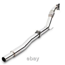 3 Stainless Decat De Cat Exhaust Downpipe For Vw Golf 2.0 Gti Mk5 Mk6 Scirocco