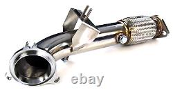 3 Stainless Exhaust After Cat Downpipe For Ford Fiesta St 180 St180 Eco Boost