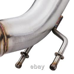 3 Stainless Exhaust De Cat Bypass Decat Downpipe For Vw Golf Mk7 2.0 Gti Tfsi