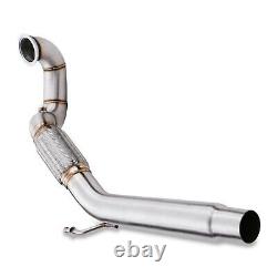 3 Stainless Exhaust De Cat Decat Downpipe For Audi A3 8v 1.8 Tfsi Fwd 180ps