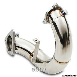 3 Stainless Exhaust De Cat Decat Downpipe For Renault Megane Mk2 Rs 225 2006-10