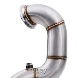 3 Stainless Exhaust De Cat Decat Downpipe For Volkswagen Mk7 Golf Gti Tfsi 13+