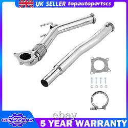 3 Stainless Exhaust De Cat Decat Downpipe For Vw Golf Scirocco Mk5 Mk6 2.0 Gti