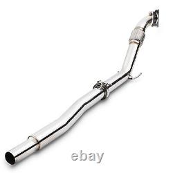 3 Stainless Exhaust Decat De Cat Downpipe Fits Vw Golf Mk5 Mk6 Scirocco 2.0 Gti