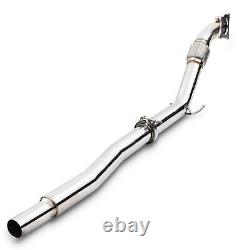 3 Stainless Exhaust Decat De Cat Downpipe For Vw Golf Mk5 Mk6 Scirocco 2.0 Gti
