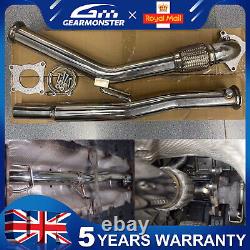 3 Stainless Exhaust Decat De Cat Pipe Downpipe Fit For Vw Golf Gti Mk5 Mk6 2.0