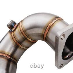 3 Stainless Exhaust Sports Cat Downpipe For Fiat 500 595 695 Abarth 1.4t 08-18