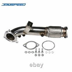 3 Stainless For Ford FIESTA ST 180 ST180 ECOBOOST Exhaust DE CAT DECAT DOWNPIPE