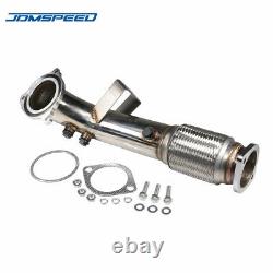 3 Stainless For Ford FIESTA ST 180 ST180 ECOBOOST Exhaust DE CAT DECAT DOWNPIPE