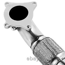 3inch Stainless Exhaust Decat De Cat Pipe Downpipe For Vw Scirocco Jetta Eos 2.0