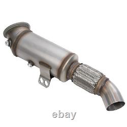 4 Car Stainless Steel Cat Downpipe Turbo Exhaust Fit Bmw 140i 240i M140i 440i
