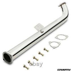 62.5-3 Stainless Decat De Cat Downpipe For Nissan 200sx S13 1.8 Turbo Ca18det