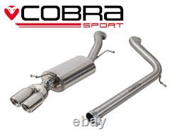 Audi A1 1.4 TFSI (150PS) S-line Non-Resonated Cat Back Cobra Sport Exhaust AU89