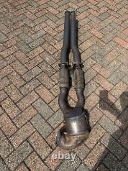 Audi Rs3 8v Oem Downpipe With Secondary Cats/catalytic Converter-8s0 131 701 B