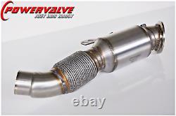 BMW M140i B58 BCS OVERSIZE 140MM / 5.5 INCH 100 CELL DOWNPIPE / SPORTS CAT