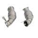BMW M5 F90 M8 F9X Exhaust Downpipe with 200 Cell Sports Cat & Heat Shield
