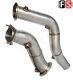 Bmw 3 4 M3 M4 Series F80 F82 F83 Stainless Steel Exhaust 3 Downpipe De Cat Pipe