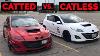 Catless Vs Catted Downpipe Mazdaspeed 3 Comparison Which Sounds Better Revs 2 Step Drivebys