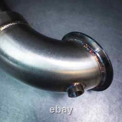 Cobra 8Y Audi S3 Downpipe without Cat or GPF to fit OEM Standard Exhaust VW129
