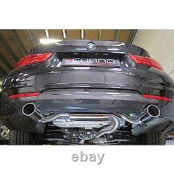Cobra BMW 420d Exhaust Rear Box Stainless 440i Style Dual Exit Conversion BM71
