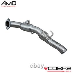 Cobra Focus RS Mk3 Sport Cat Largebore Downpipe Cat Fits OEM Exhaust FD83