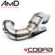 Cobra Mercedes AMG A45 S Largebore Downpipe Sport Cat Exhaust ME48 2019 On