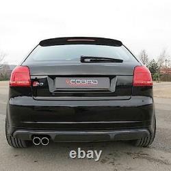 Cobra Sport Audi S3 8P Resonated Full Exhaust System with Decat Resonated AU09c